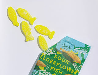 BonBon NYC Sour Elderflower Fish - Swedish Candy