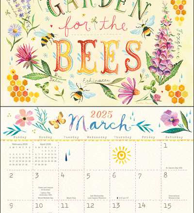 Katie Daisy 2025 Wall Calendar