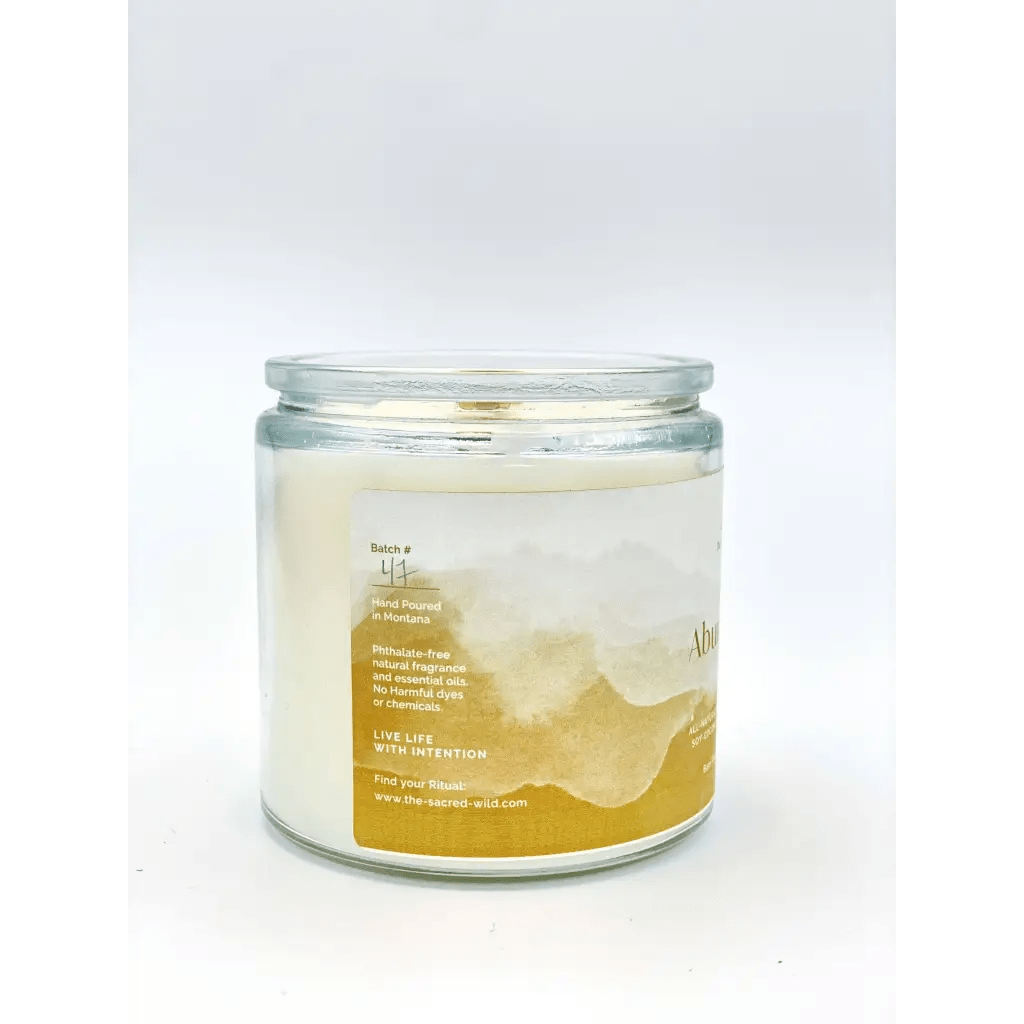 Abundance Intention Candle