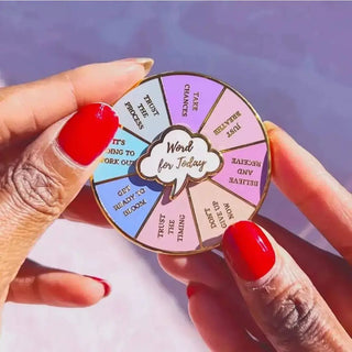 Affirmation Spinner Pin