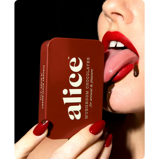 Alice Mushrooms - Happy Ending - mushroom chocolate