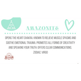 Amazonite Crystal Tumbled Stone - Crystals