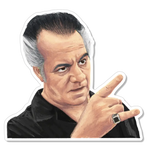 Paulie Sopranos Sticker