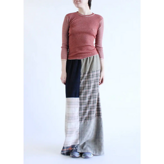 Vintage Flannel Skirt Rework