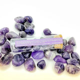 Amethyst Tumbled Gemstones Vial