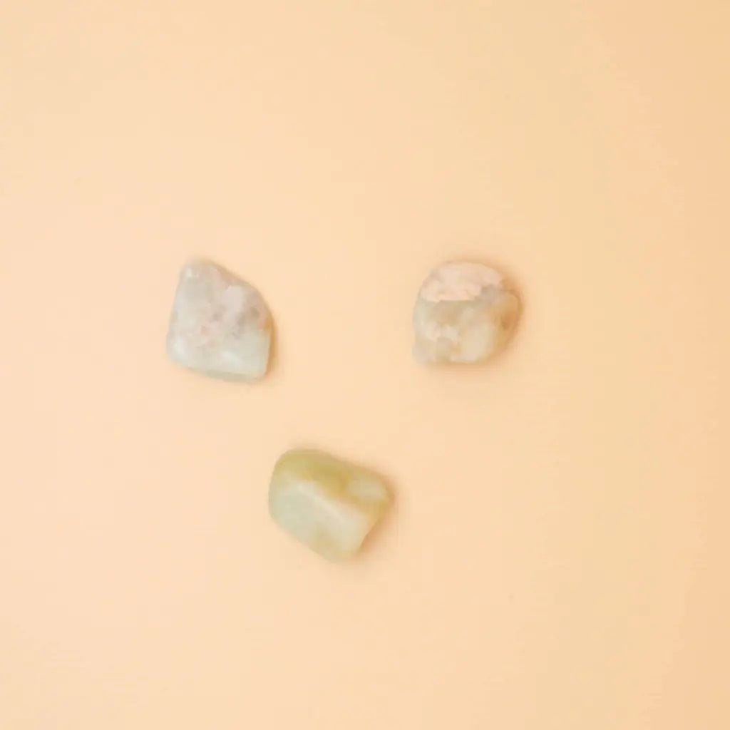 Aquamarine Crystal Tumbled Stone - Crystals