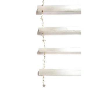 Selenite Ladder Crystal Wall Decor