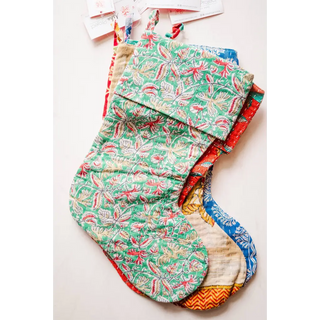 Asha Project - Kantha Stocking