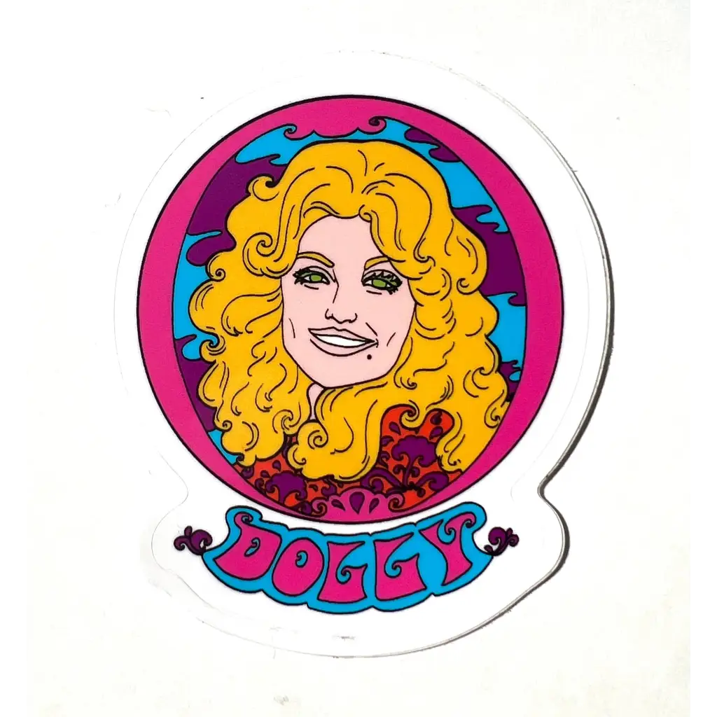 Astral Weekend Stickers 3 - inch - Dolly Parton