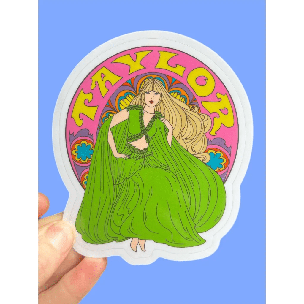 Astral Weekend - Taylor 3 Inch Sticker - The Boho Depot