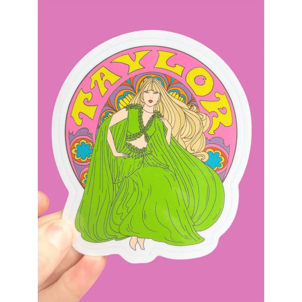 Astral Weekend - Taylor 3 Inch Sticker - The Boho Depot