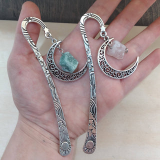 Gemstone Moon Bookmark