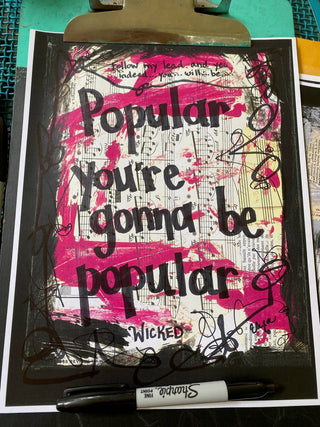 Wicked Art - Popular You're Gonna Be Popular