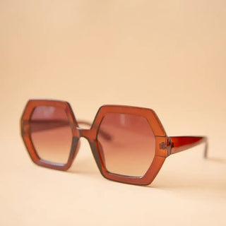 Seventies Sunglasses - Iris Cognac