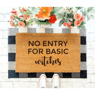 Basic Witches Doormat