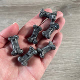 Gemstone Small Dog Bone Figurine