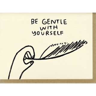 'Be Gentle' Greeting Card - The Boho Depot