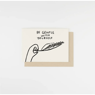 'Be Gentle' Greeting Card - The Boho Depot
