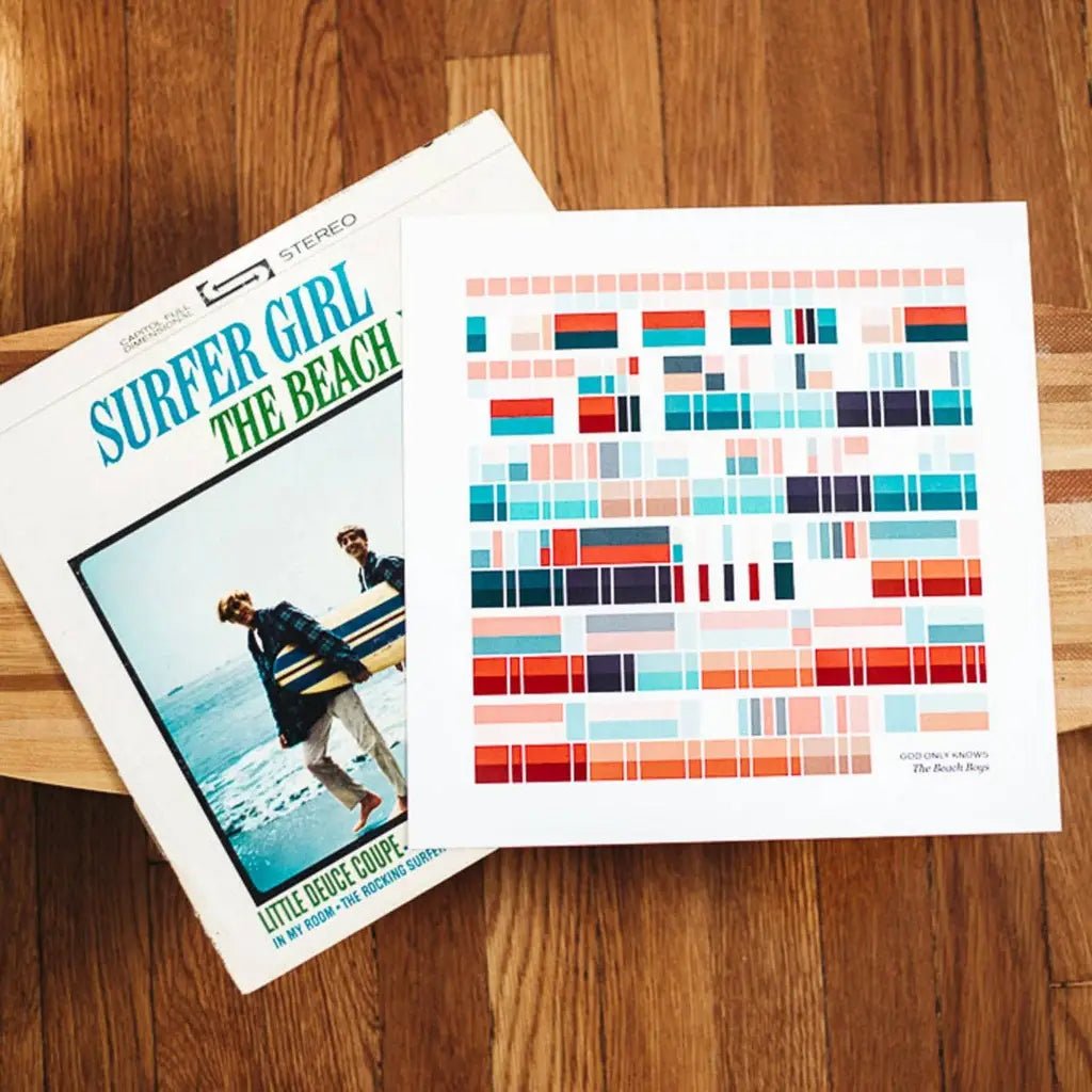 Beach Boys God Only Knows Print | 12 x 12 - 12x12’’