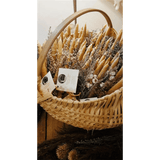 Beeswax Candle and Floral Bundle