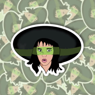 Beetlejuice Lydia Sticker