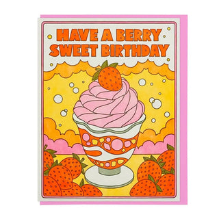 Berry Sweet Birthday Greeting Card