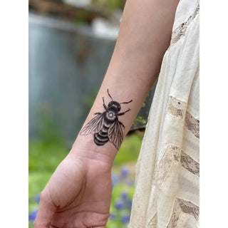 Big Bee Temporary Tattoo - The Boho Depot