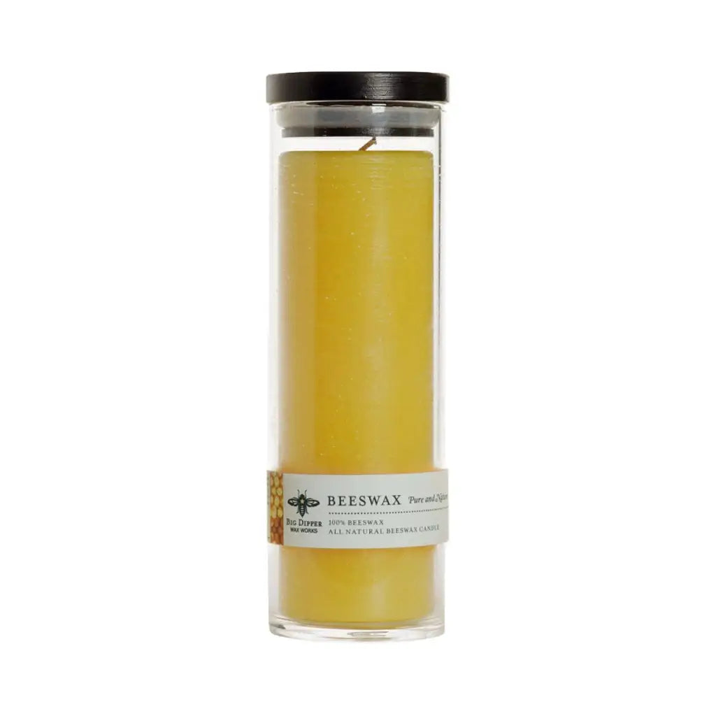 Beeswax Sanctuary Glass Candle