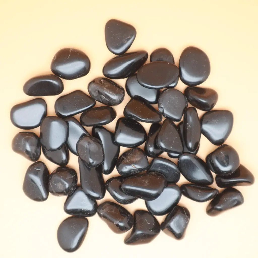 Black Onyx Crystal Tumbled Stone - Crystals
