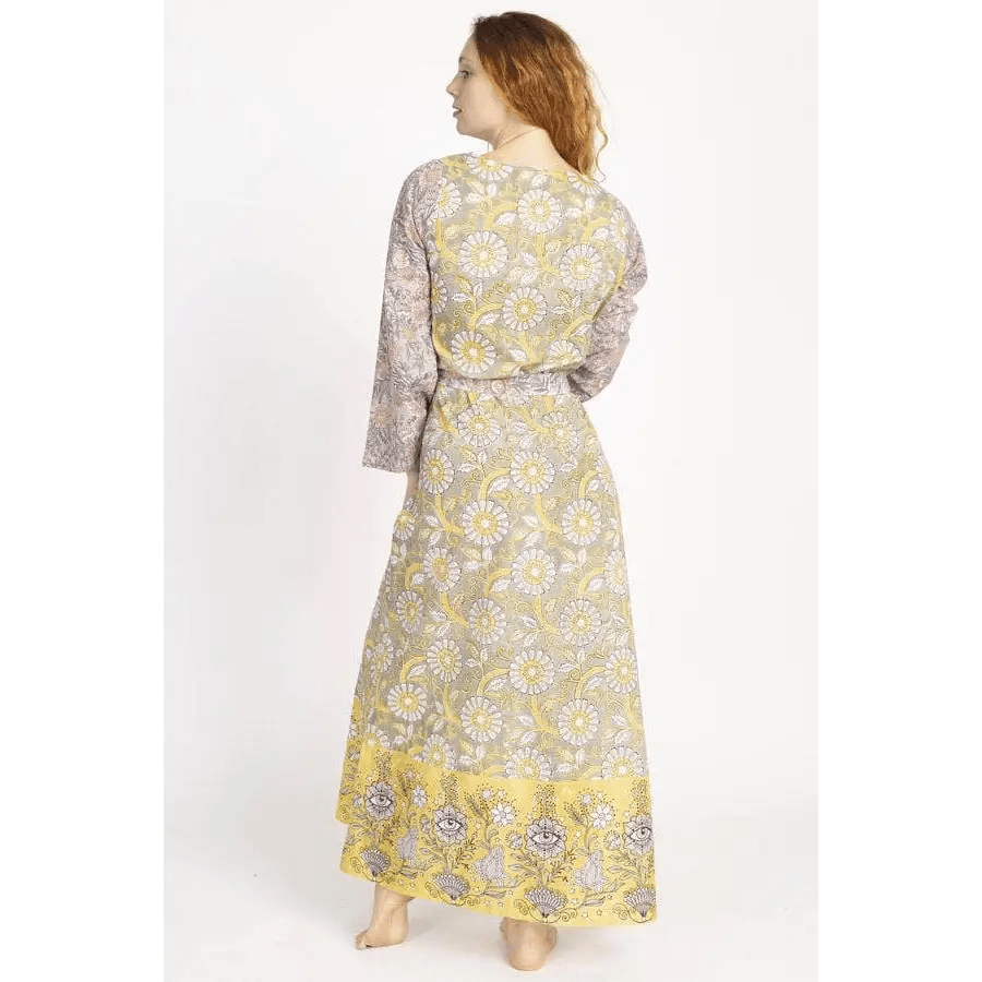 Boho Print Dress - Third Eye Maxi