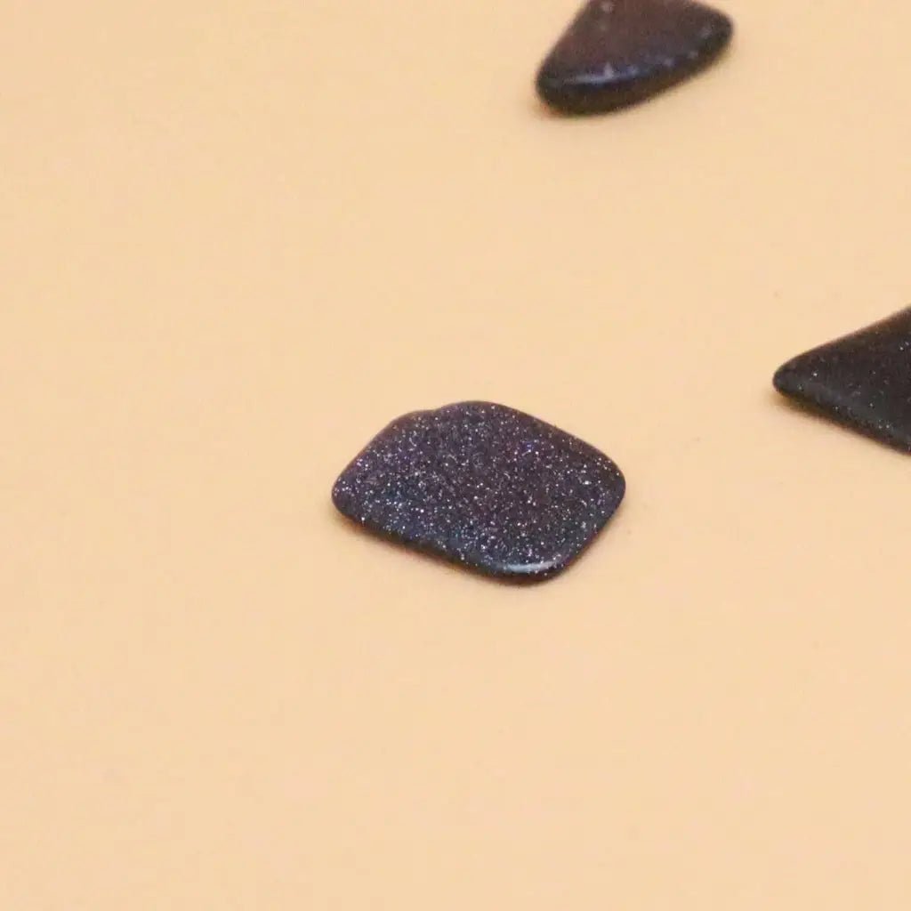 Blue Goldstone Crystal Tumbled Stone - Crystals
