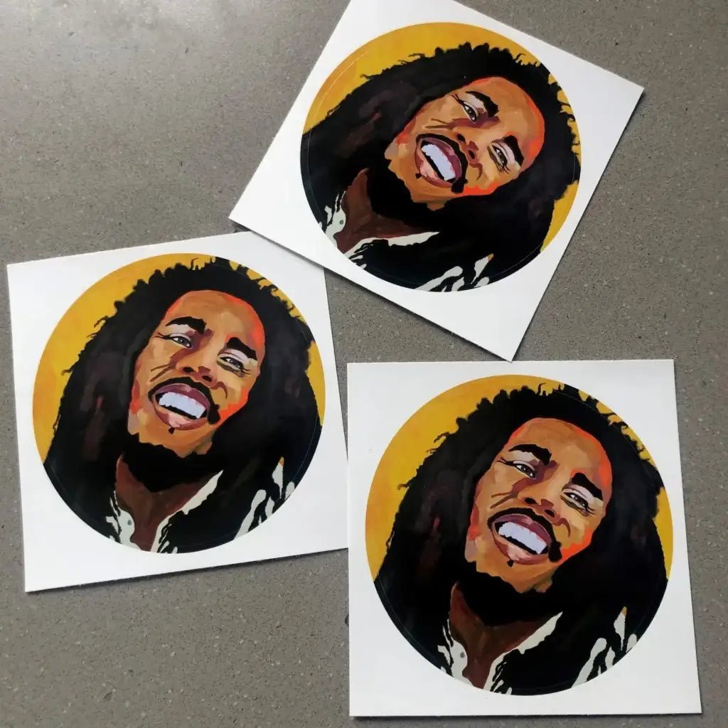 Bob Marley Sticker