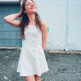 Boho Bliss Woven Fare Dress - Cream