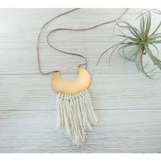 Boho Fringe Necklace