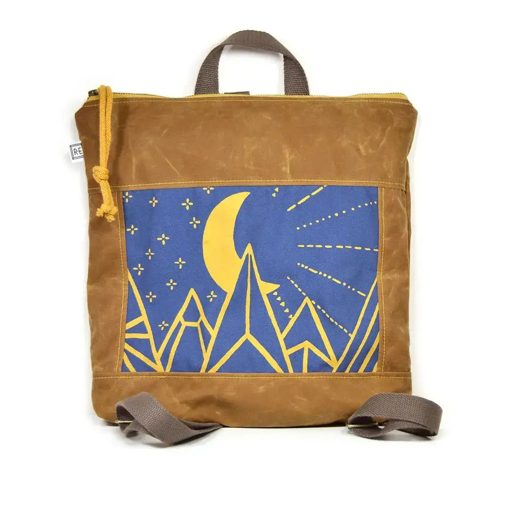 Bucket Backpack by Rachel Elise - Moonbeam Blue