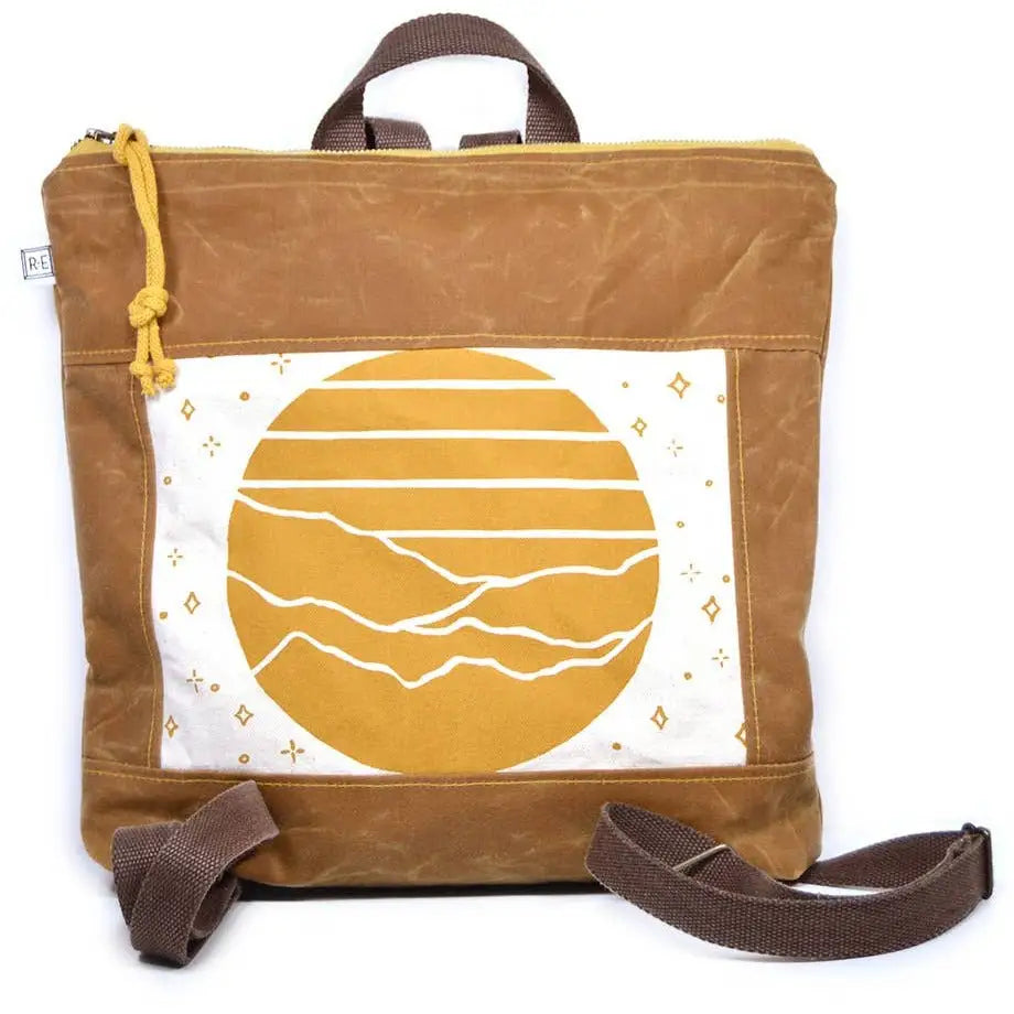 Bucket Backpack by Rachel Elise - Terrain Yellow