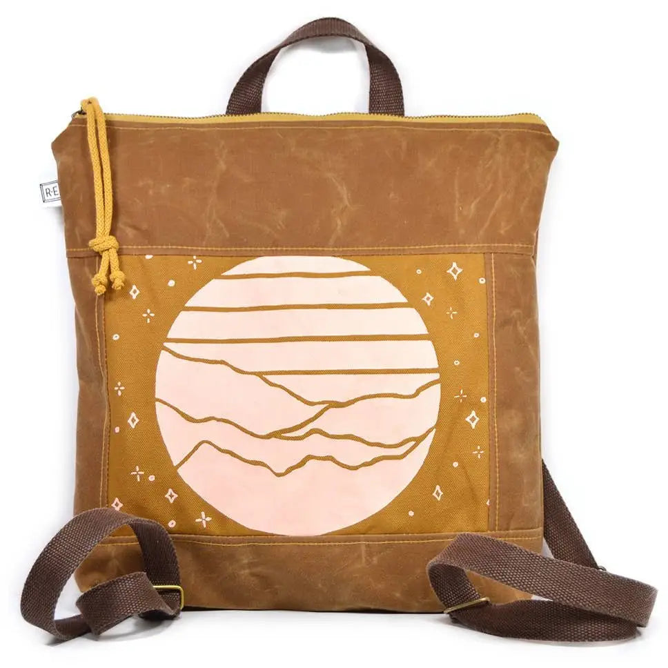 Bucket Backpack by Rachel Elise - Terrain Pink