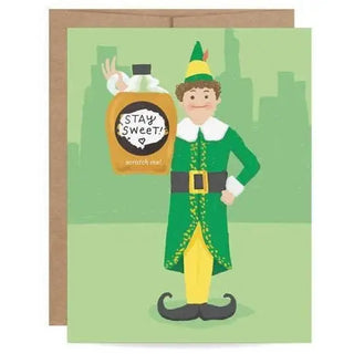 Buddy The Elf Syrup Scratch - off Card