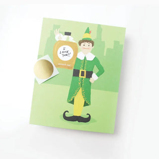 Buddy The Elf Syrup Scratch - off Card