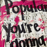 Popular Lyrics Wicked 