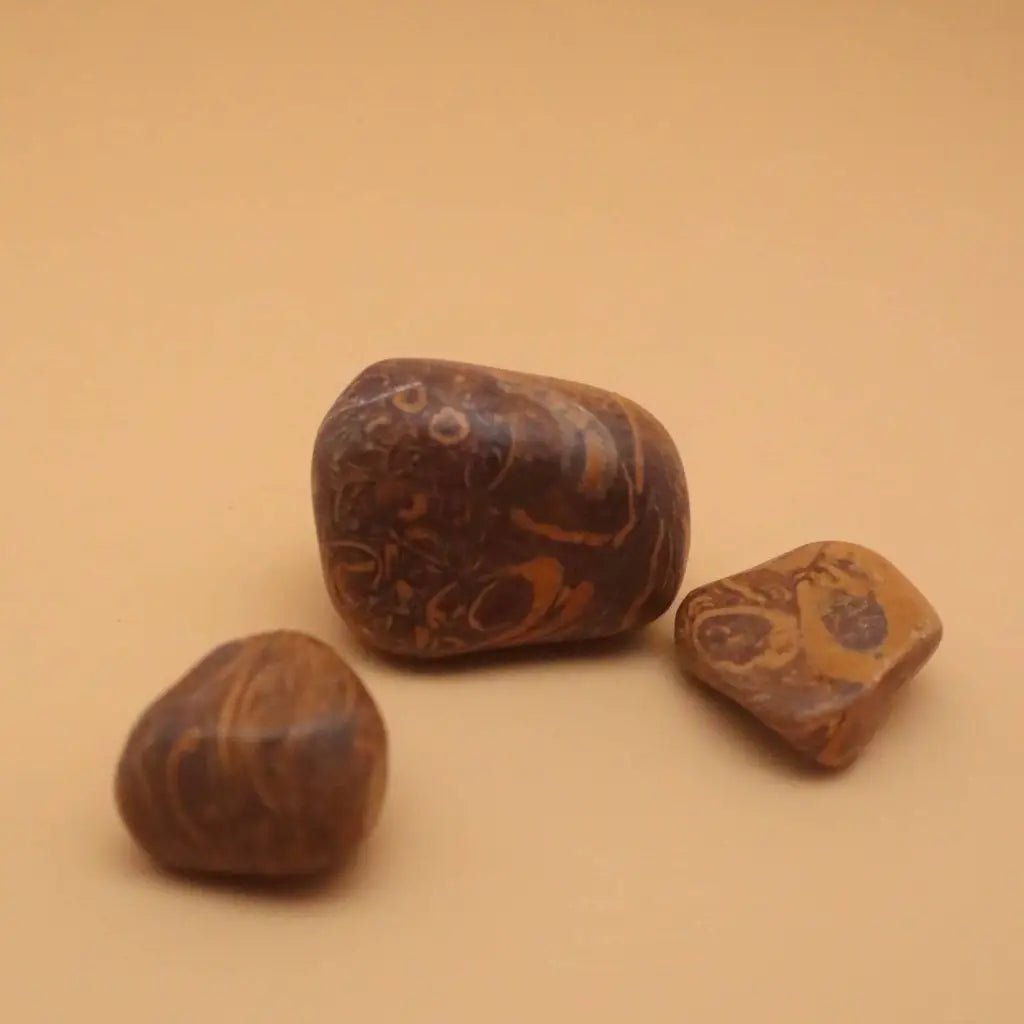 Calligraphy Stone Crystal Tumbled Stone - Crystals