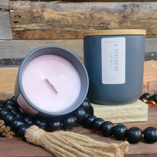 Cashmere and Sugar Wood Wick 12 oz Luxe Tumbler