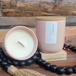 Honey and Vanilla Wood Wick 12 oz Luxe Tumbler