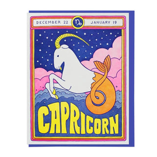 Capricorn Greeting Card - The Boho Depot