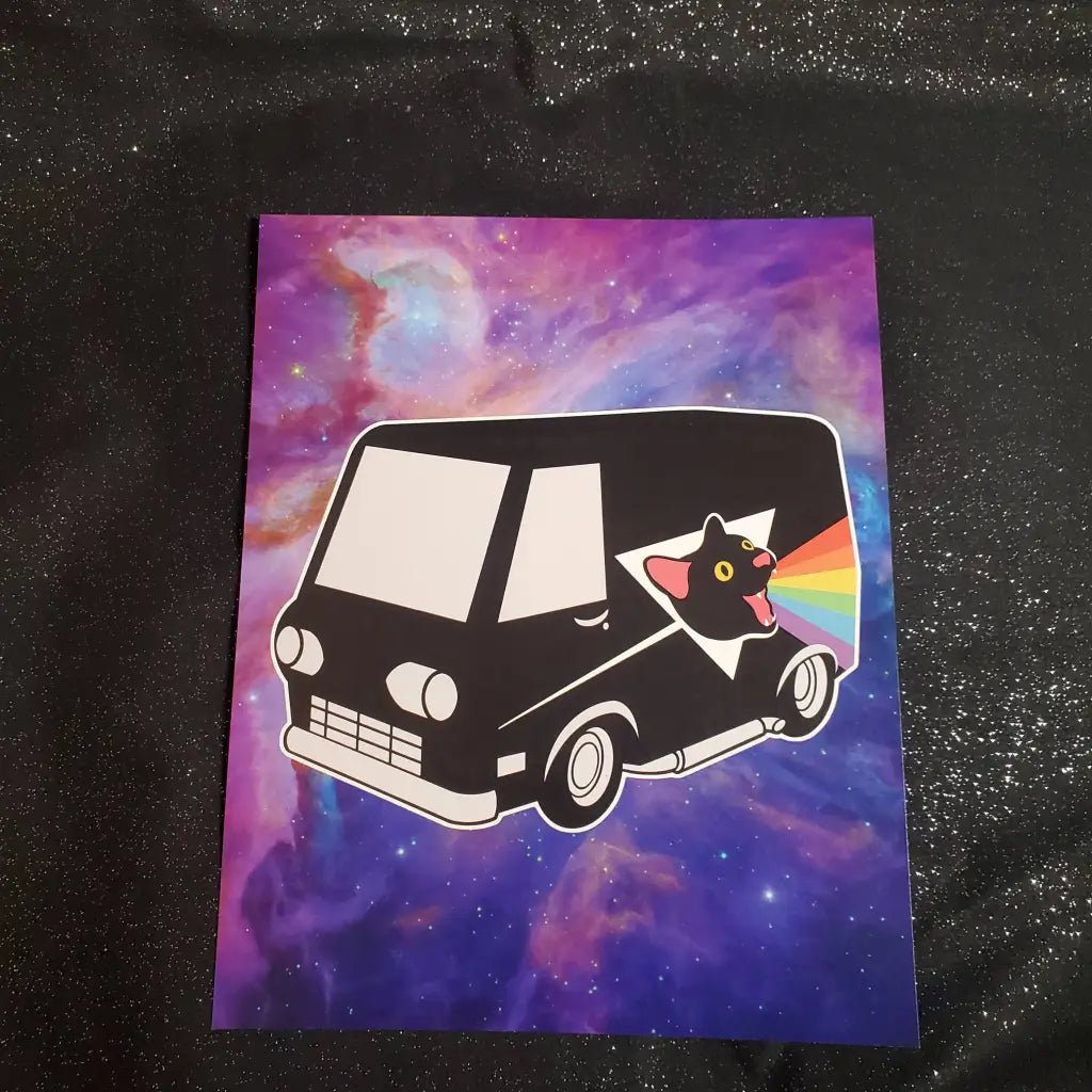 Boogiecat Van Print | 8x10