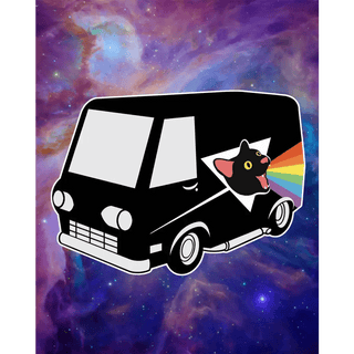 Boogiecat Van Print | 8x10