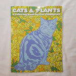 Cats & Plants Coloring Book