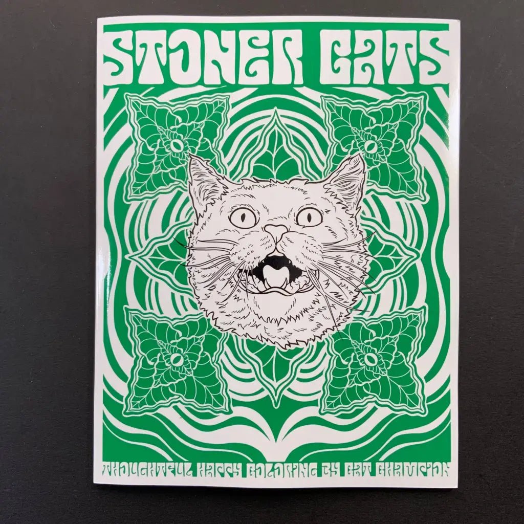 Stoner Cats Coloring Book - The Boho Depot