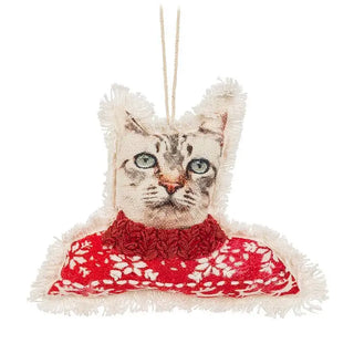 Cat Ornament - Sweater