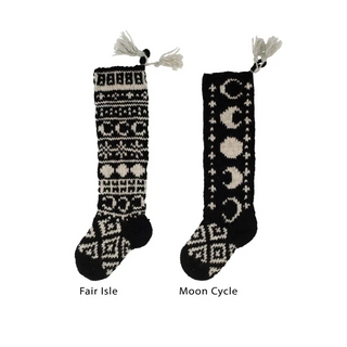 Celestial Hand Knit Stockings